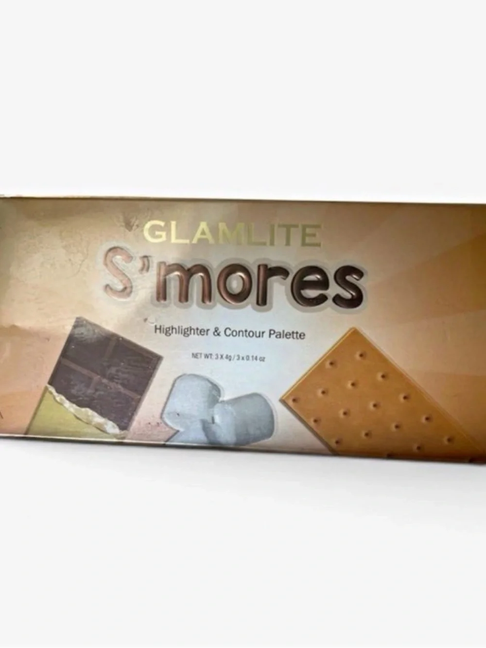 Glamlite S'mores Highlighter & Contour Palette - Golden Brown